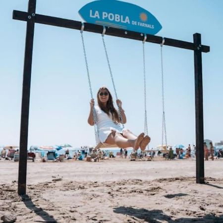 Coqueto Apartamento De Playa Con Piscina Y Terraza Valencia Eksteriør billede