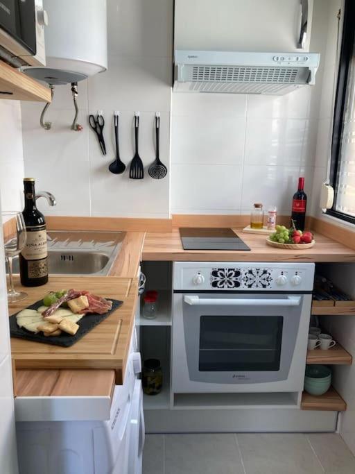 Coqueto Apartamento De Playa Con Piscina Y Terraza Valencia Eksteriør billede