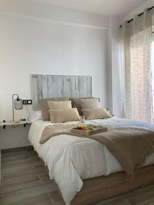 Coqueto Apartamento De Playa Con Piscina Y Terraza Valencia Eksteriør billede